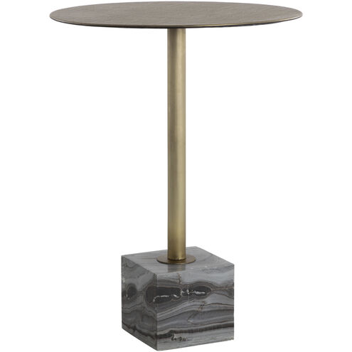 Kata Grey Marble Bar Table